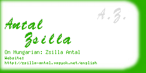 antal zsilla business card